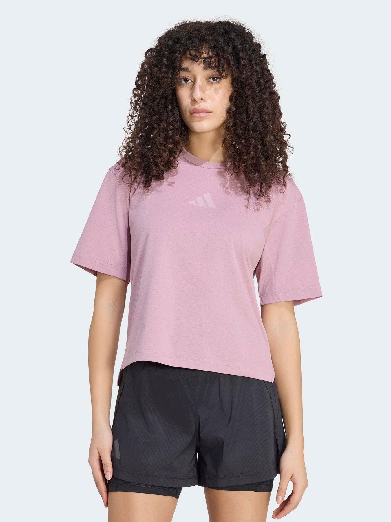 adidas Terrex Womens Trail Running Explore T-Shirt - Purple