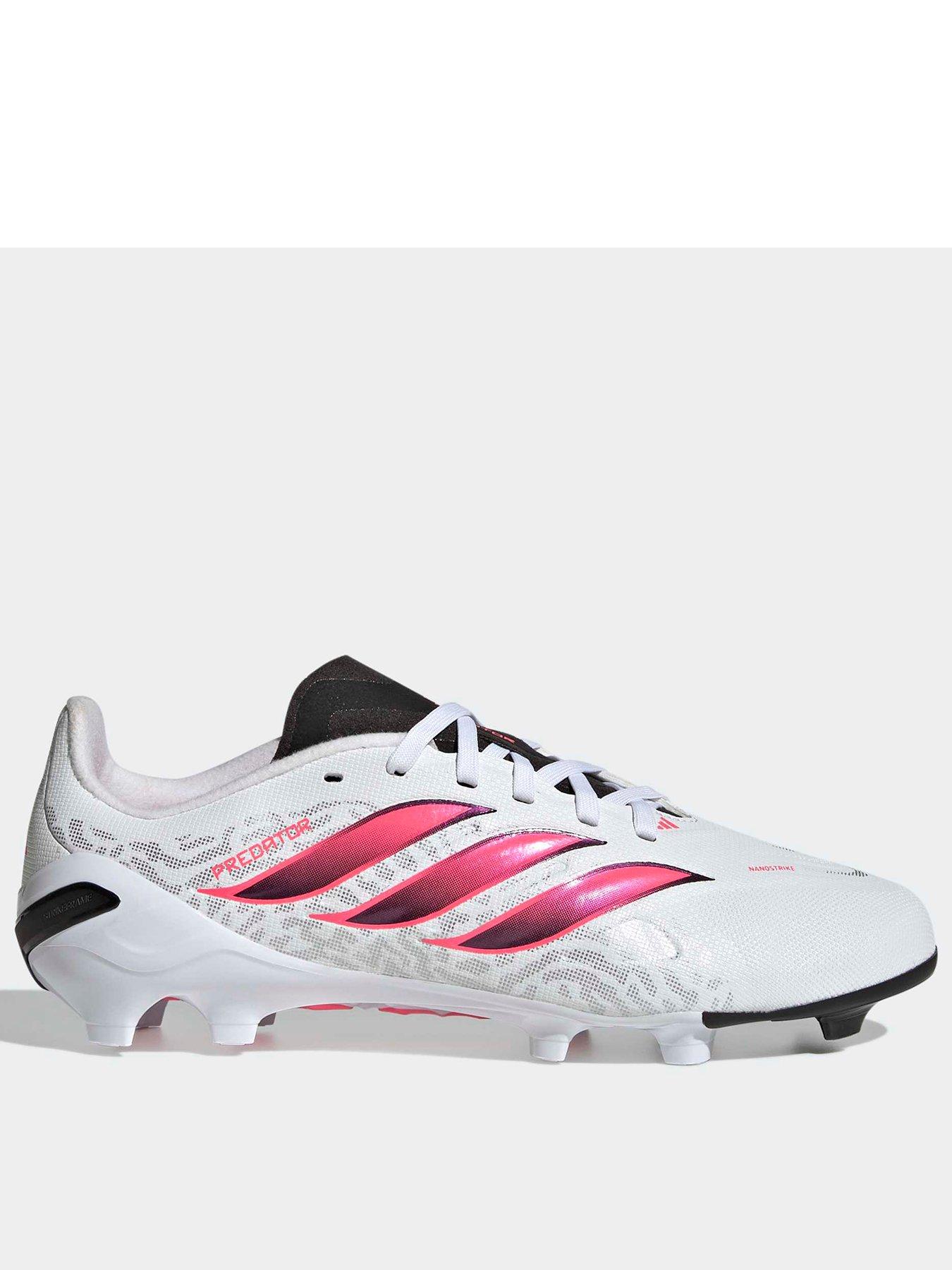 adidas Junior Predator League Firm Ground Football Boots - White