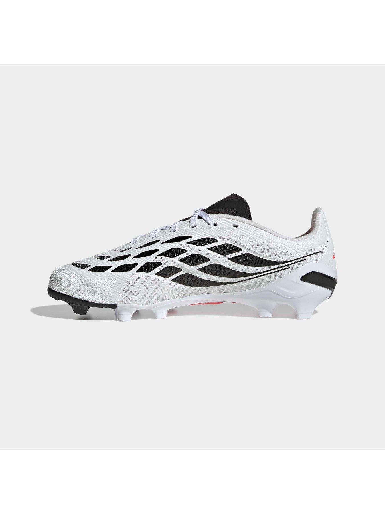 Image 6 of 6 of adidas Junior Predator League Firm Ground Football Boots - White