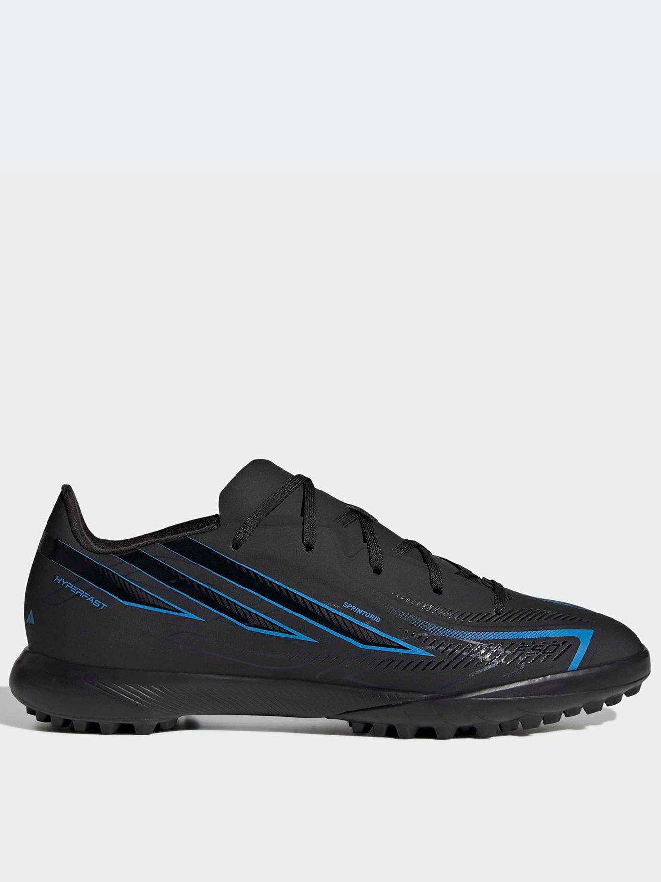 adidas Junior F50 Hyperfast League Astro Turf Football Boots - Black
