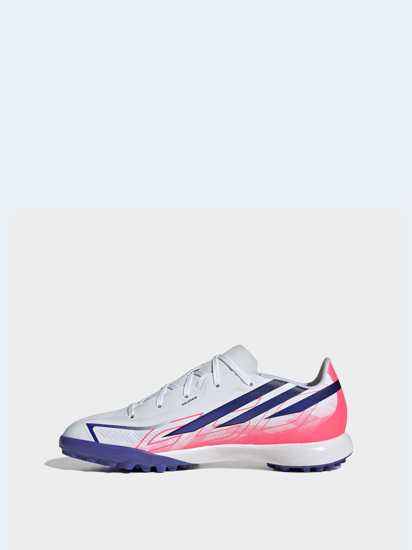 Image 7 of 7 of adidas Junior F50 Hyperfast League Astro Turf Football Boots - White