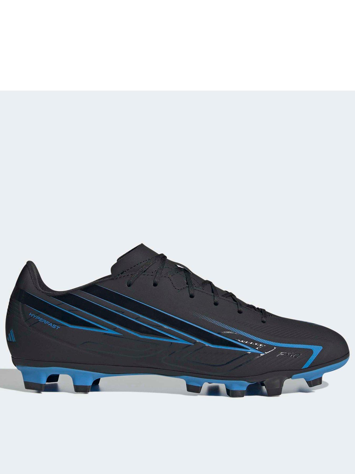 adidas Mens F50 Hyperfast Club Firm Ground Football Boots - Black