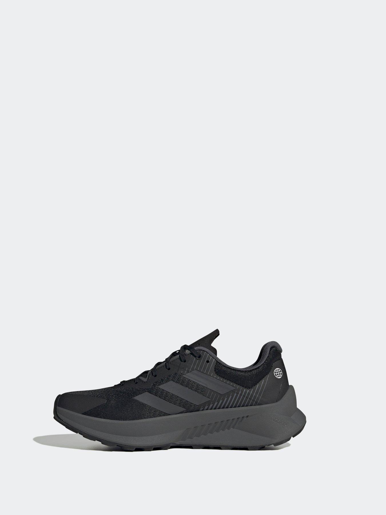 Image 6 of 6 of adidas Terrex Mens Trail Running Soulstride Flow Trainers - Black