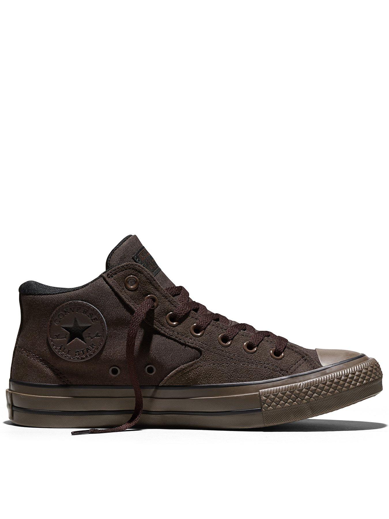 Converse Men's All Star Malden Mid Top Trainers - Brown