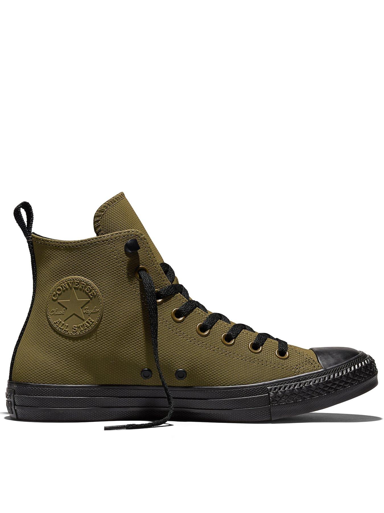 Converse Men's TecTuff Chuck Taylor All Star High Top Trainers - Green