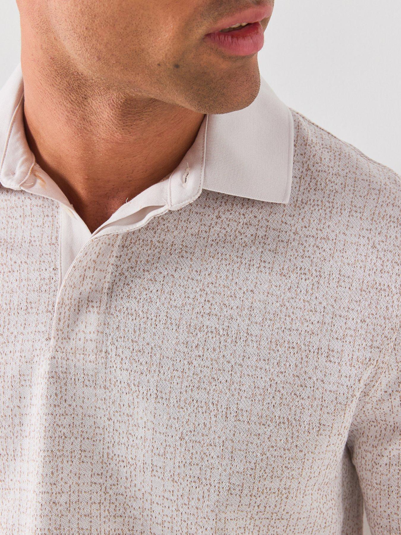 Image 6 of 6 of BOSS H-Pack 181 All Over Print Polo Shirt - Open White