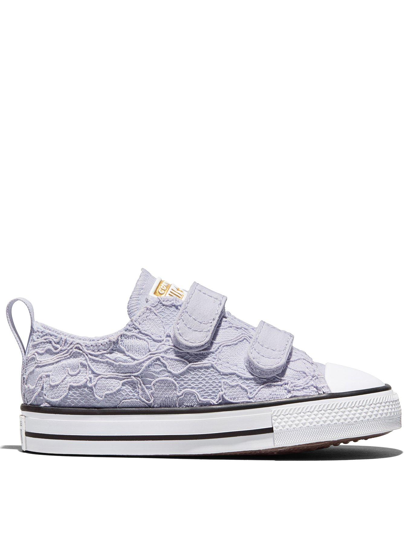 Converse Infant Chuck Taylor All Star 2V Trainers - Purple