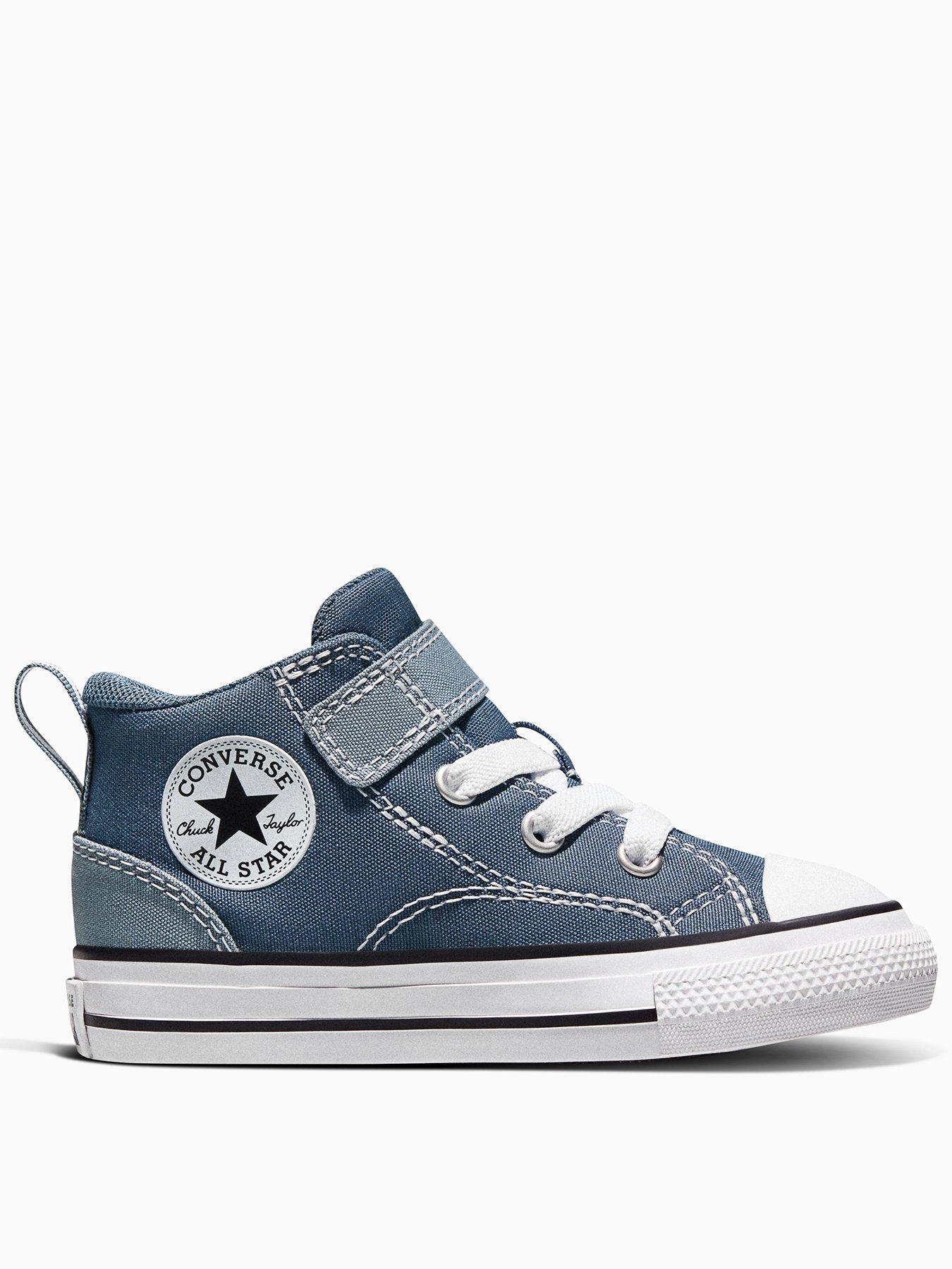 Converse Infant Colorblock Chuck Taylor All Star Malden Street 1V Trainers - Blue
