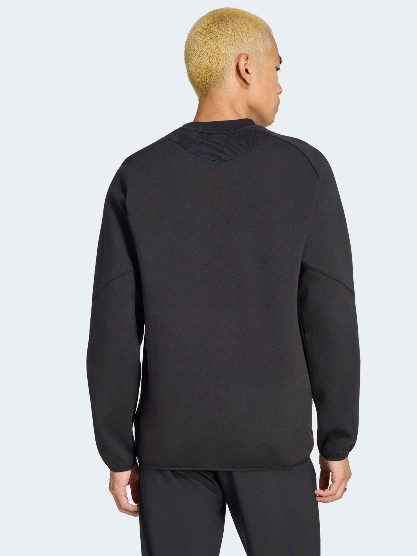 Image 2 of 5 of adidas Mens Liverpool FC Tiro Travel Sweatshirt - Black