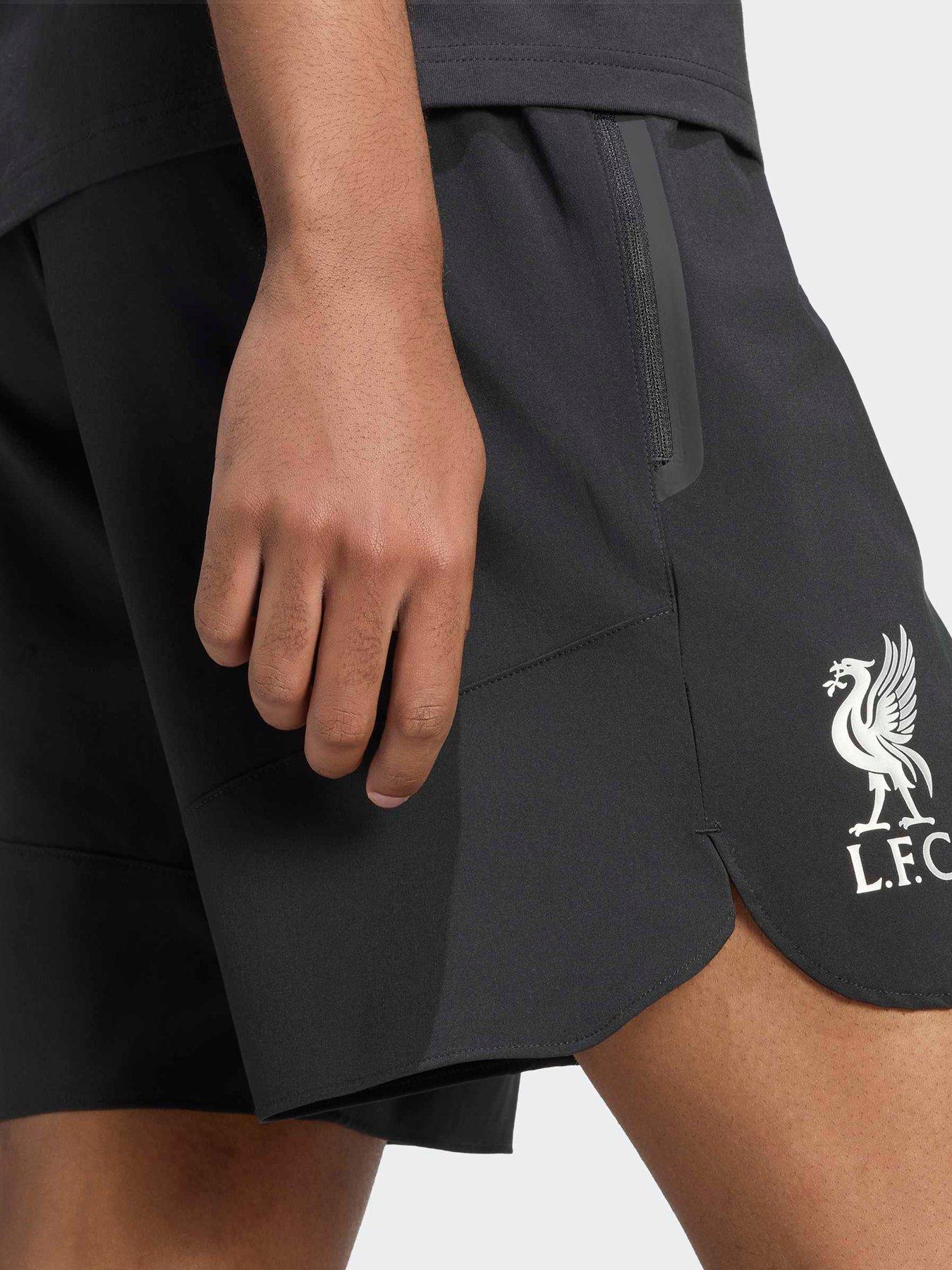 Image 5 of 5 of adidas Mens Liverpool FC Tiro Travel Shorts - Black