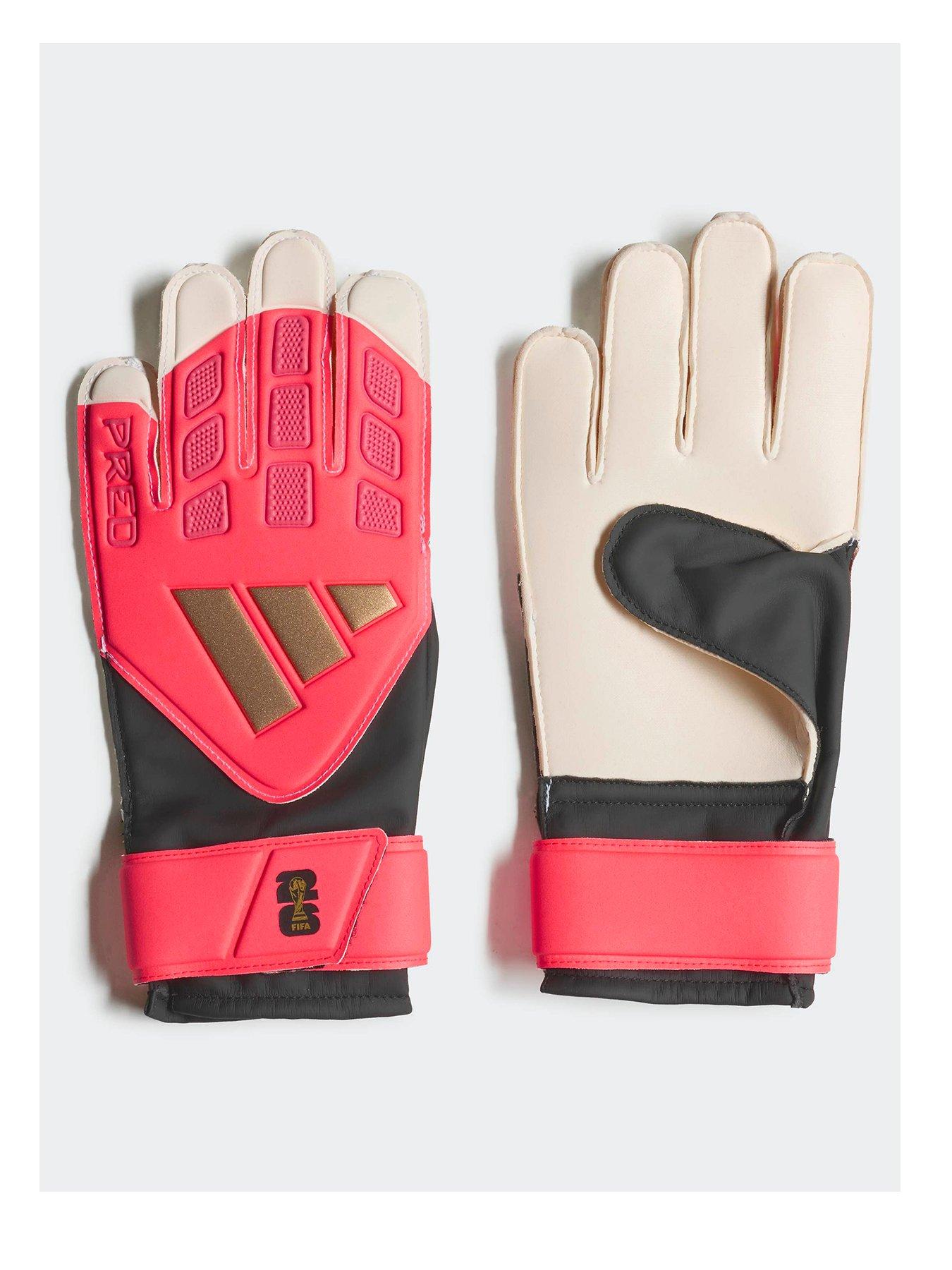 adidas Junior Football Predator Training Goal Keeper Gloves - Orange