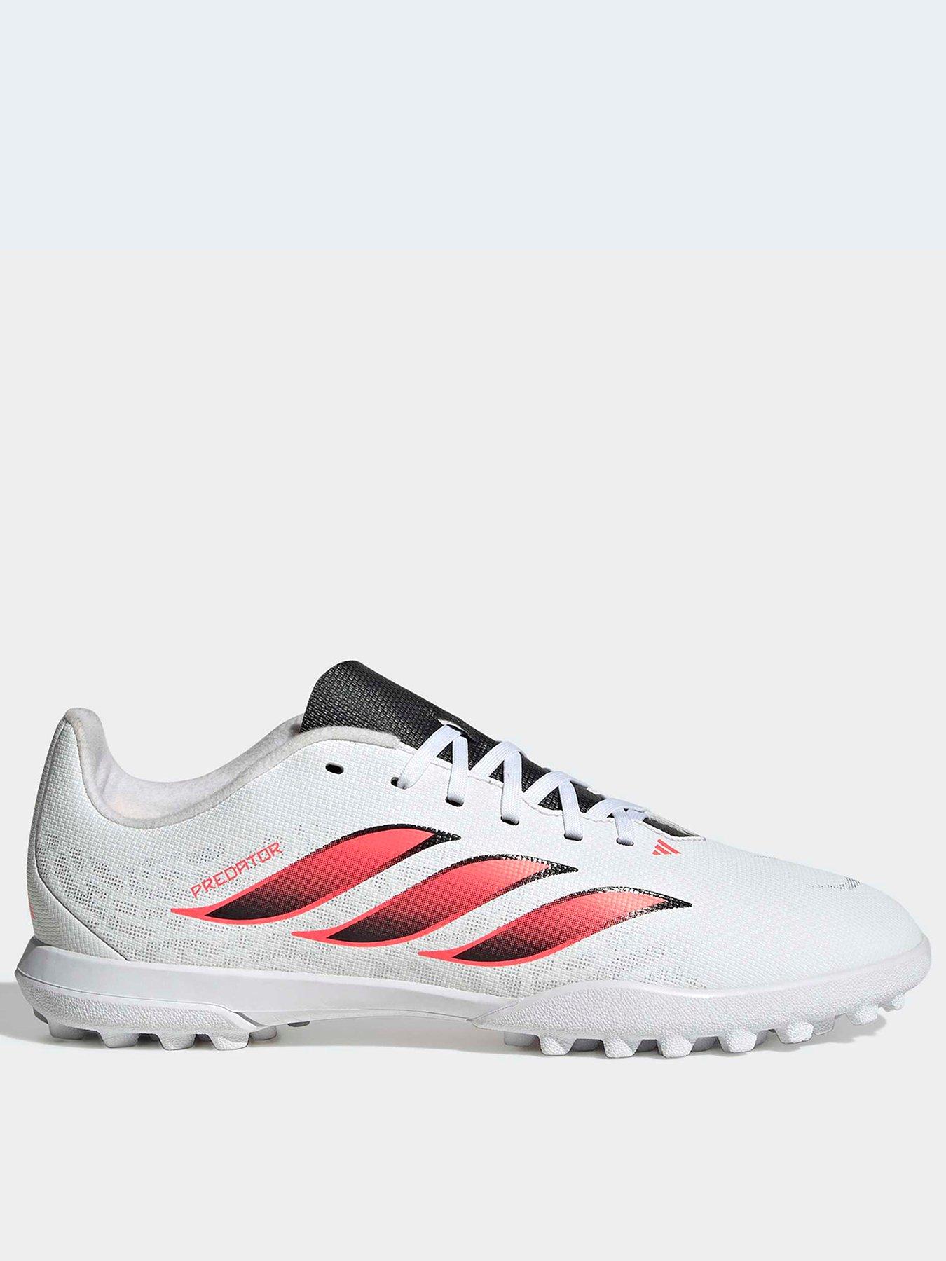 adidas Junior Predator Club Astro Turf Football Boots - White