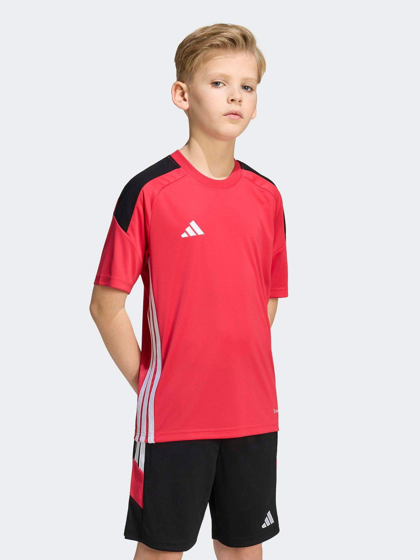 adidas Junior Football Tiro Essentials Jersey - Pink