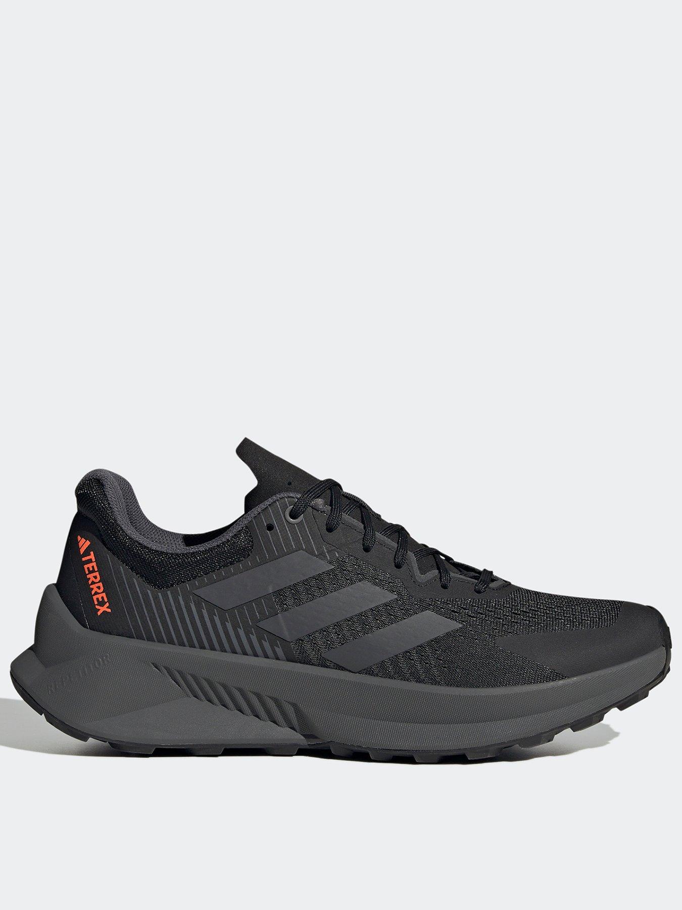 Image 1 of 6 of adidas Terrex Mens Trail Running Agravic Lite Trainers - Black