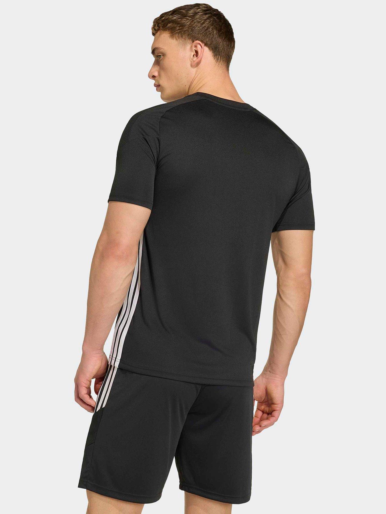 Image 2 of 5 of adidas Mens Tiro Essentials Tee - Black/white