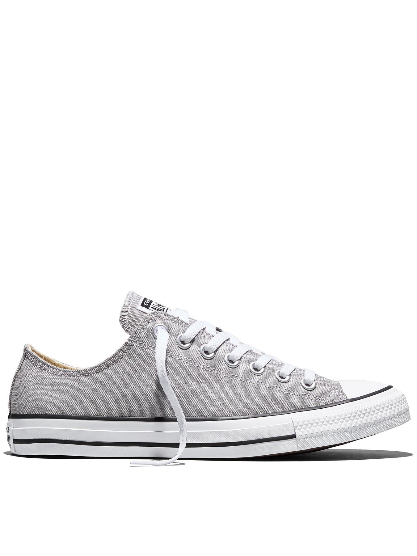 Converse Unisex Seasonal Colour Chuck Taylor All Star Trainers - Grey