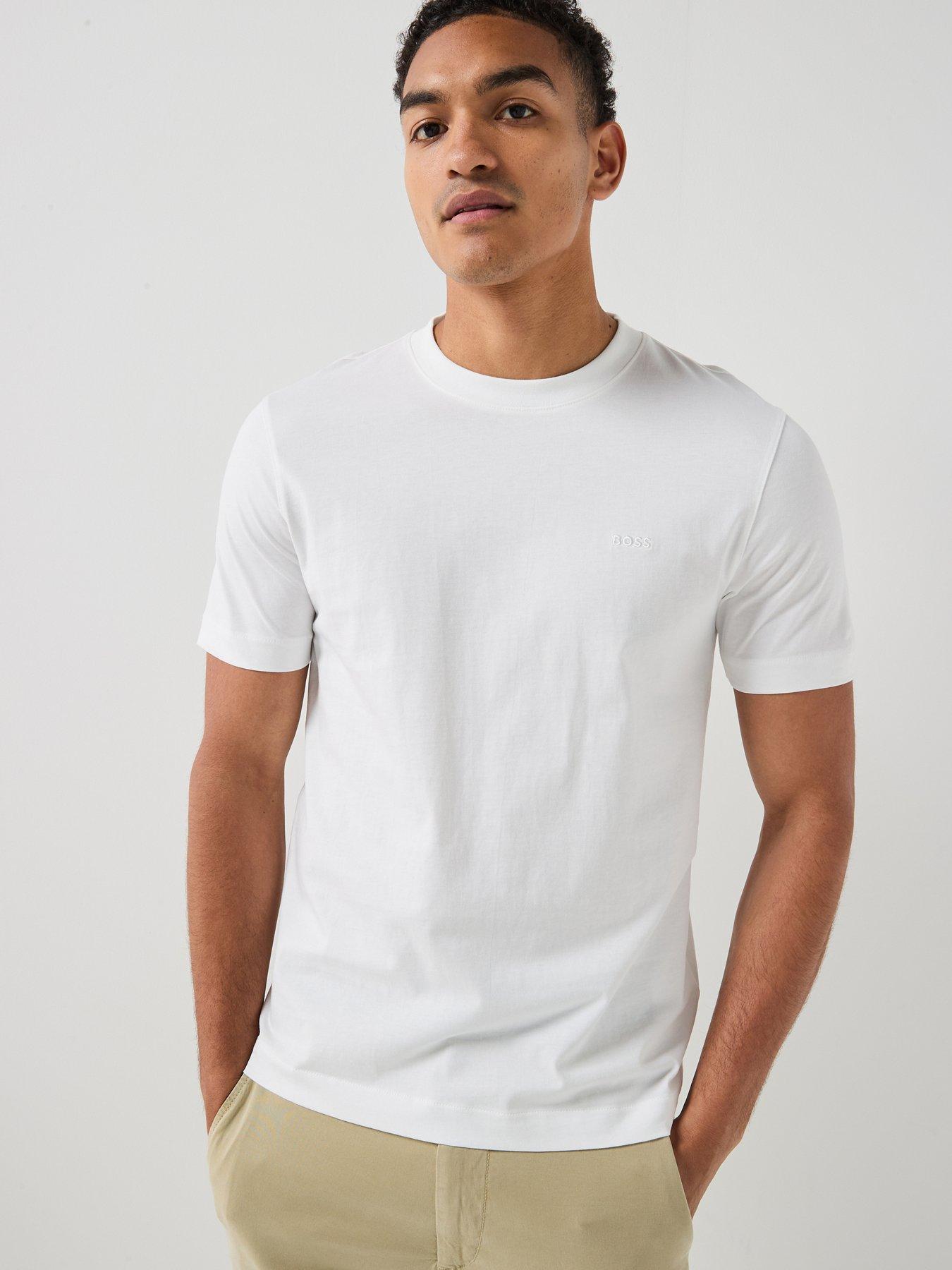 BOSS Chest Logo T-Shirt - White