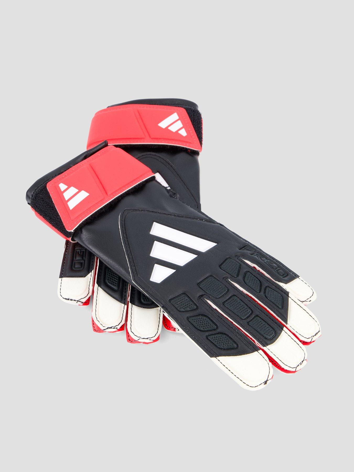 Image 2 of 4 of adidas Junior Football Predator Training Goal Keeper Gloves - White