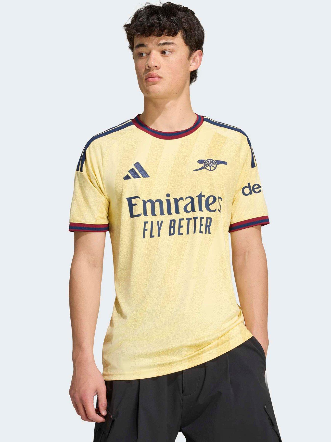 adidas Mens Arsenal Fc 26/27 Third Stadium Replica Shirt - Yellow