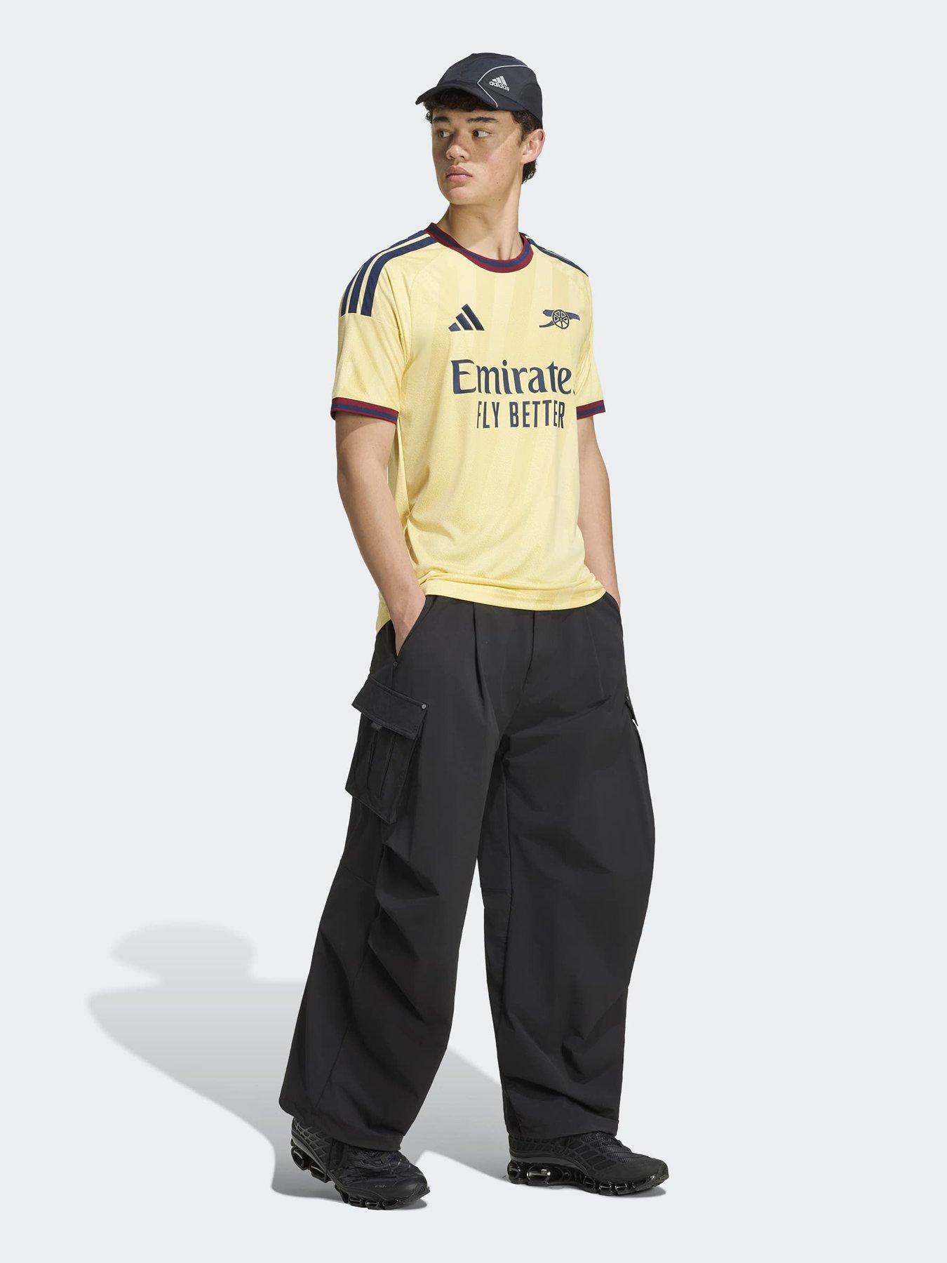adidas Mens Arsenal Fc 26/27 Third Stadium Replica Shirt - Yellow