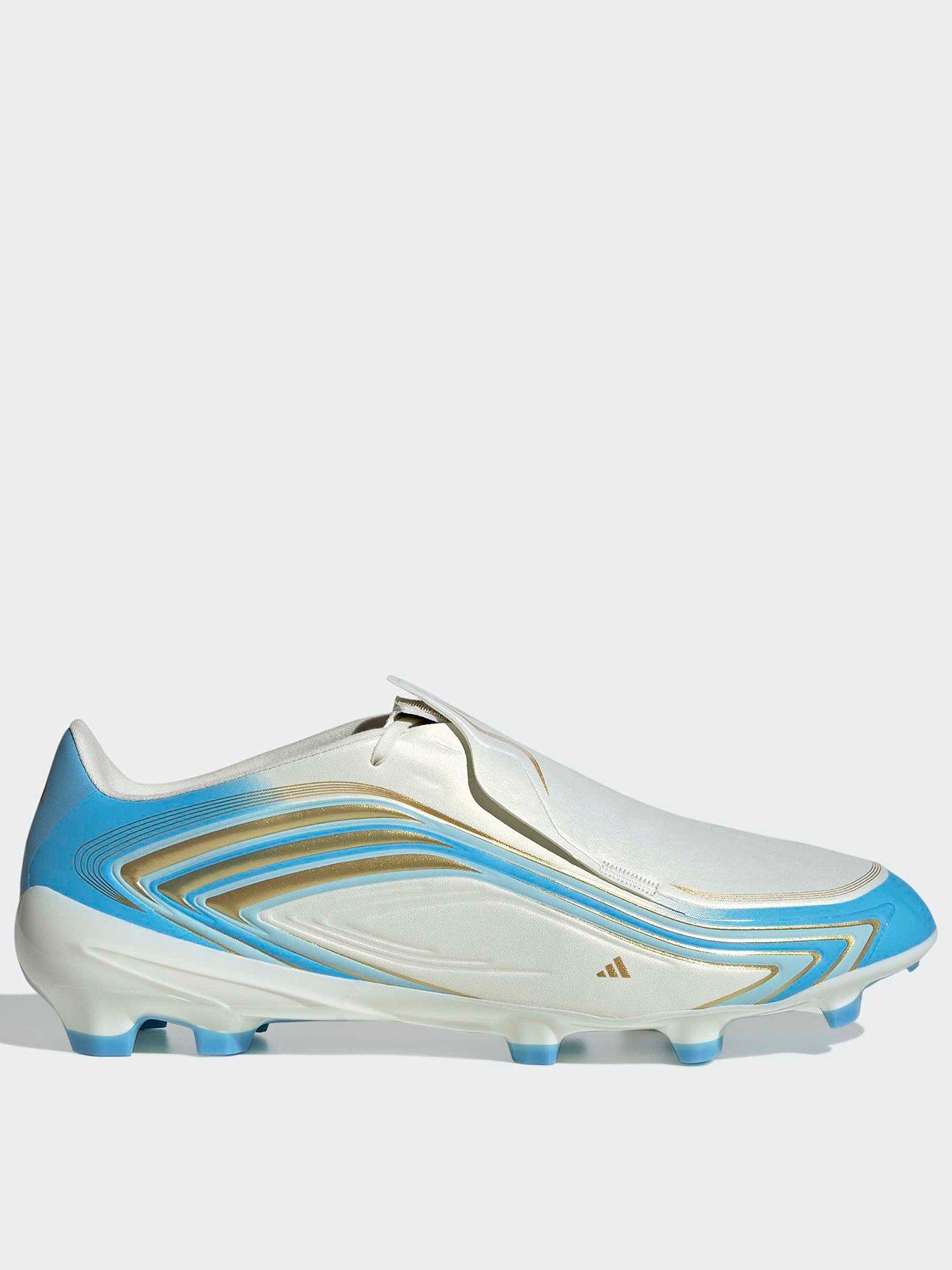 adidas Mens F50 Messi League Firm Ground Football Boots - White