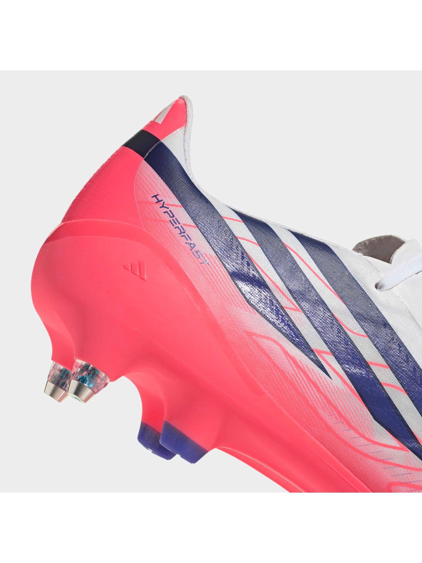 Image 6 of 7 of adidas Mens F50 Hyperfast League Soft Ground Football Boots - White