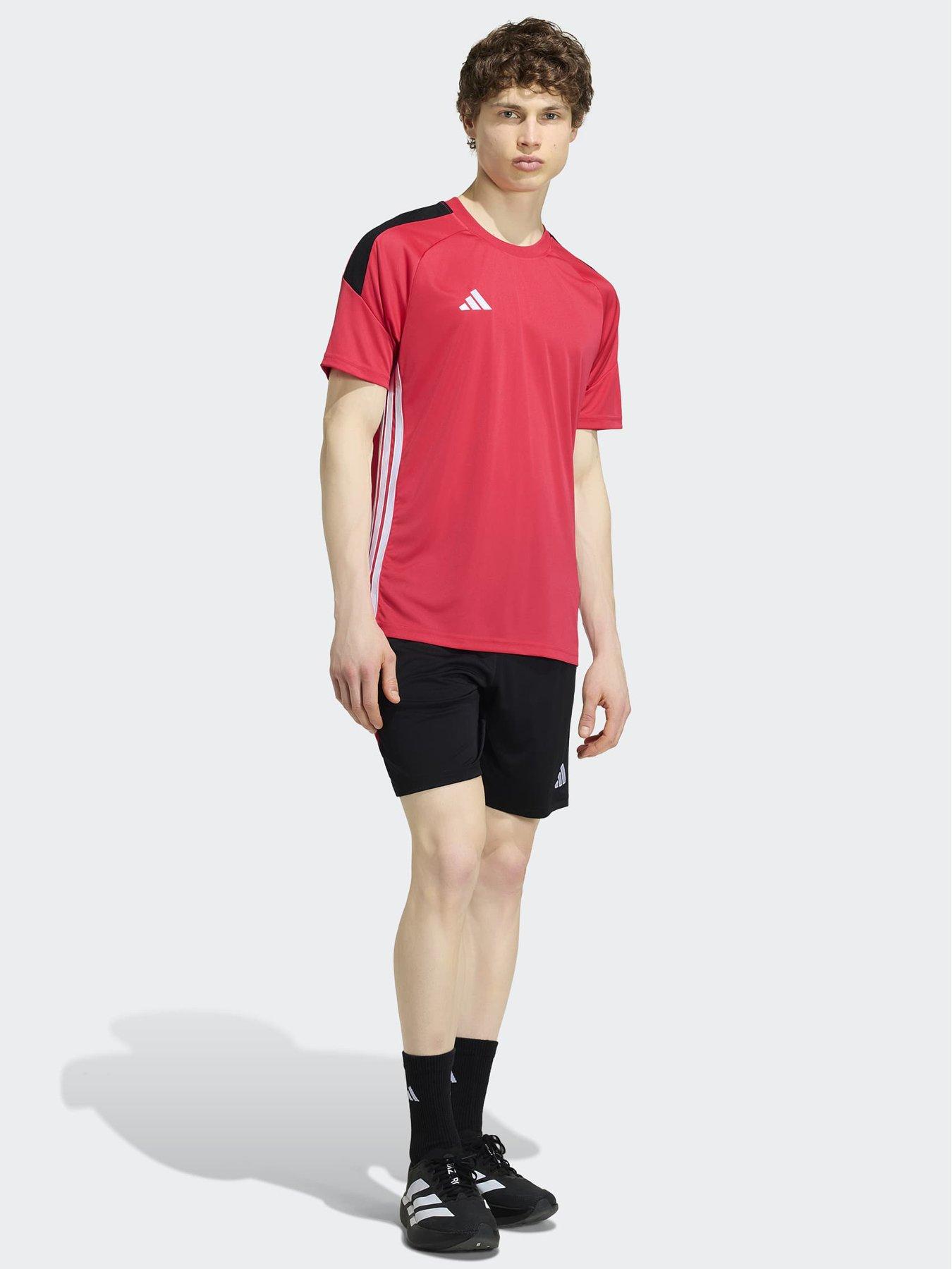 Image 3 of 5 of adidas Mens Football Tiro Essentials Jersey - Pink