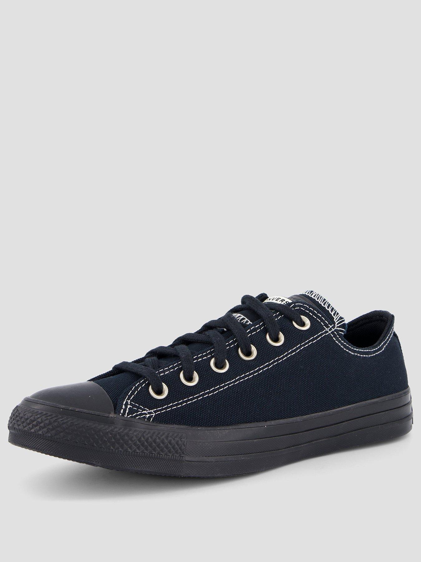 Image 2 of 6 of Converse Unisex Black Outsole Chuck Taylor All Star Trainers - Black