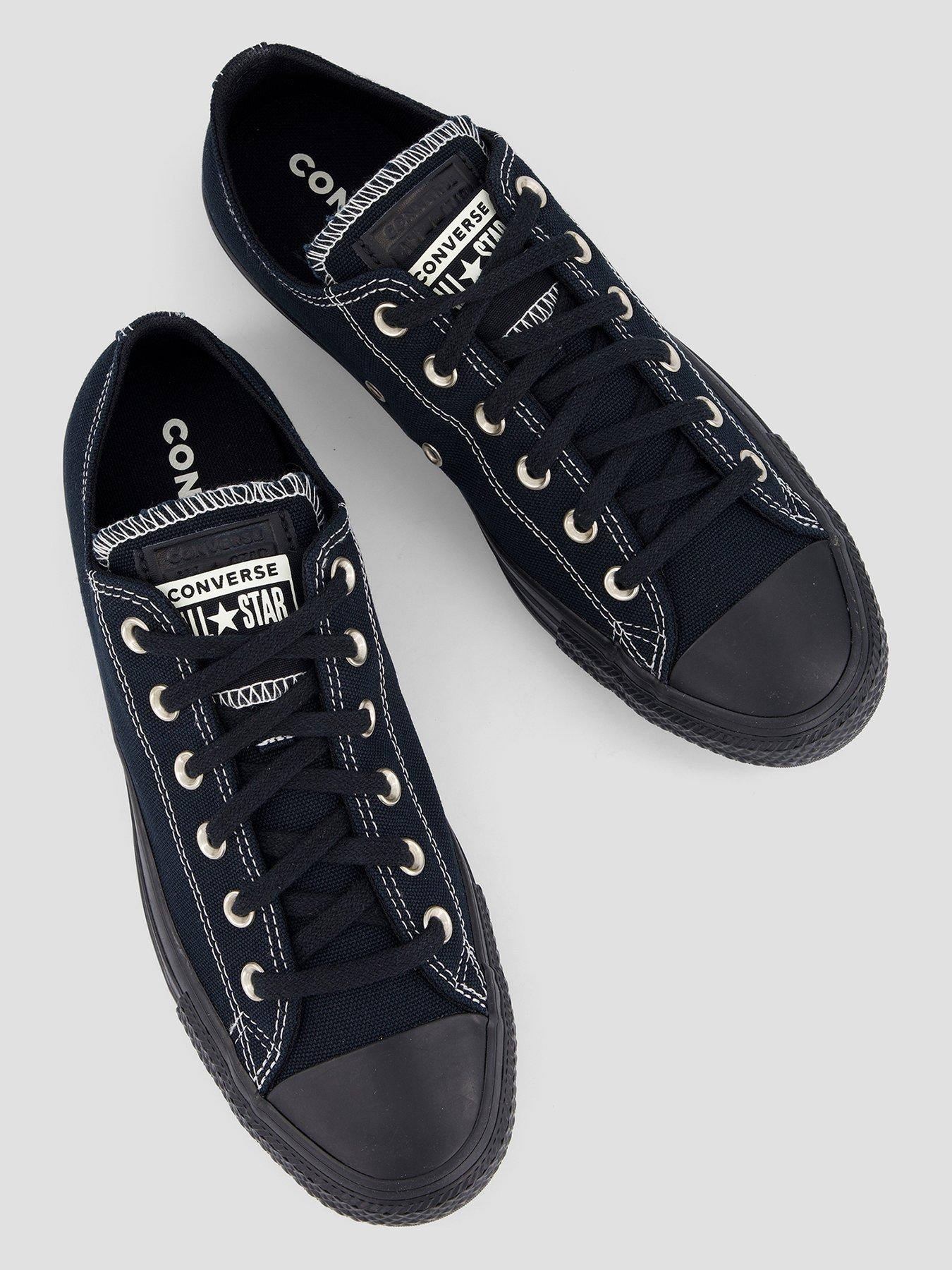 Image 3 of 6 of Converse Unisex Black Outsole Chuck Taylor All Star Trainers - Black