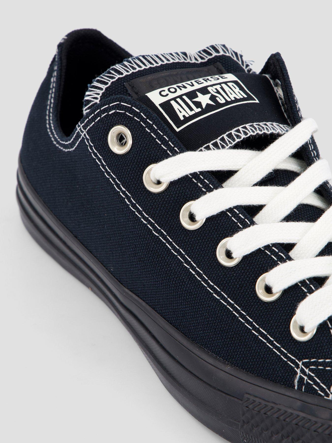 Image 5 of 6 of Converse Unisex Black Outsole Chuck Taylor All Star Trainers - Black