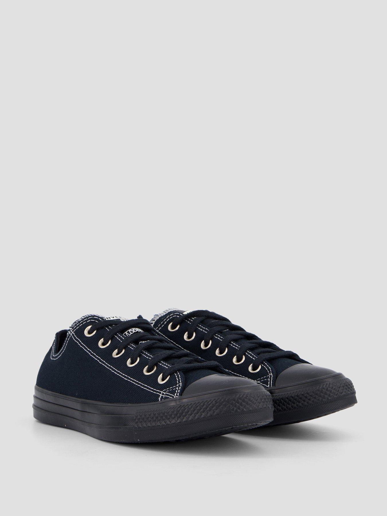 Image 6 of 6 of Converse Unisex Black Outsole Chuck Taylor All Star Trainers - Black