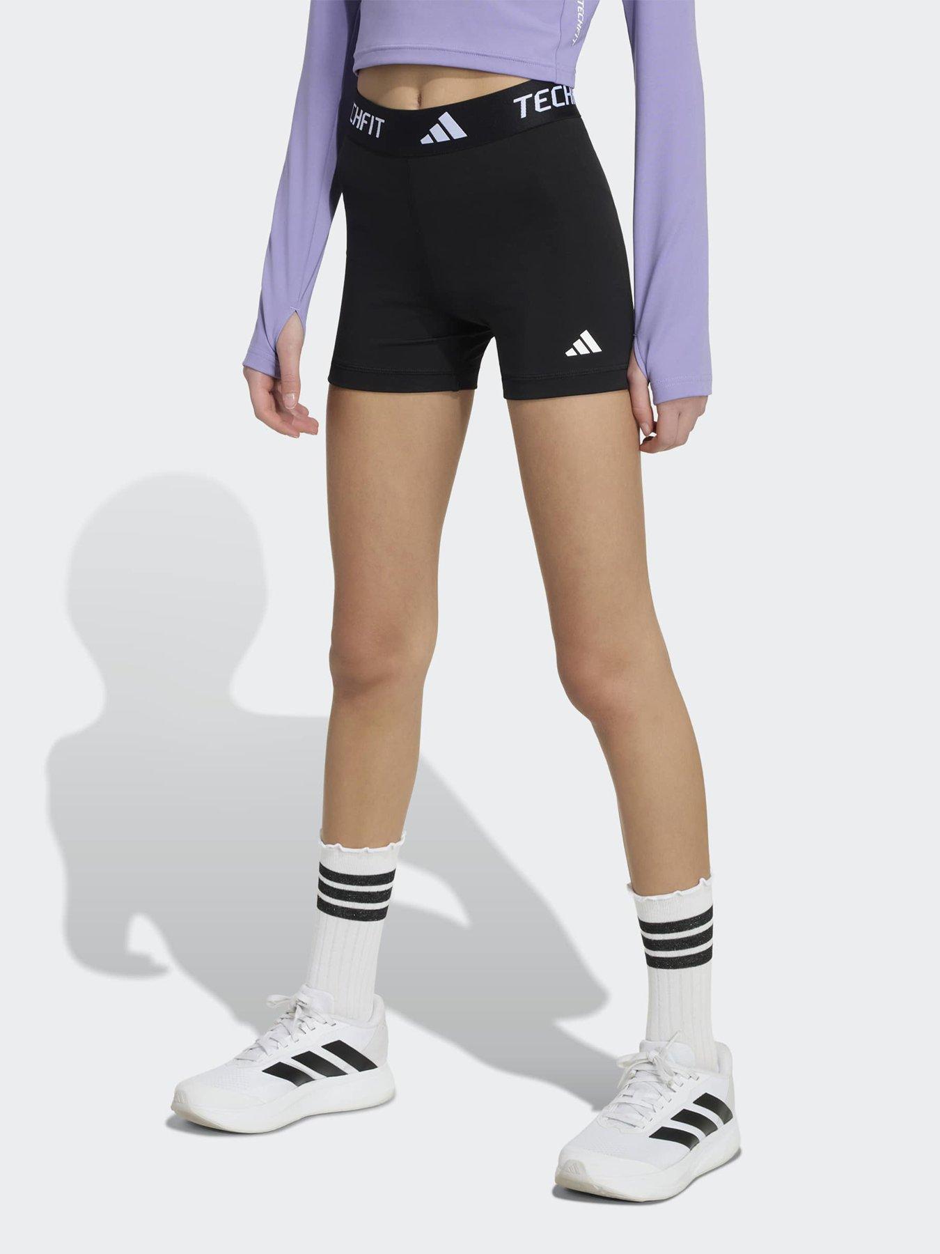 Image 1 of 5 of adidas Junior Girls Training Techfit Tights - Black