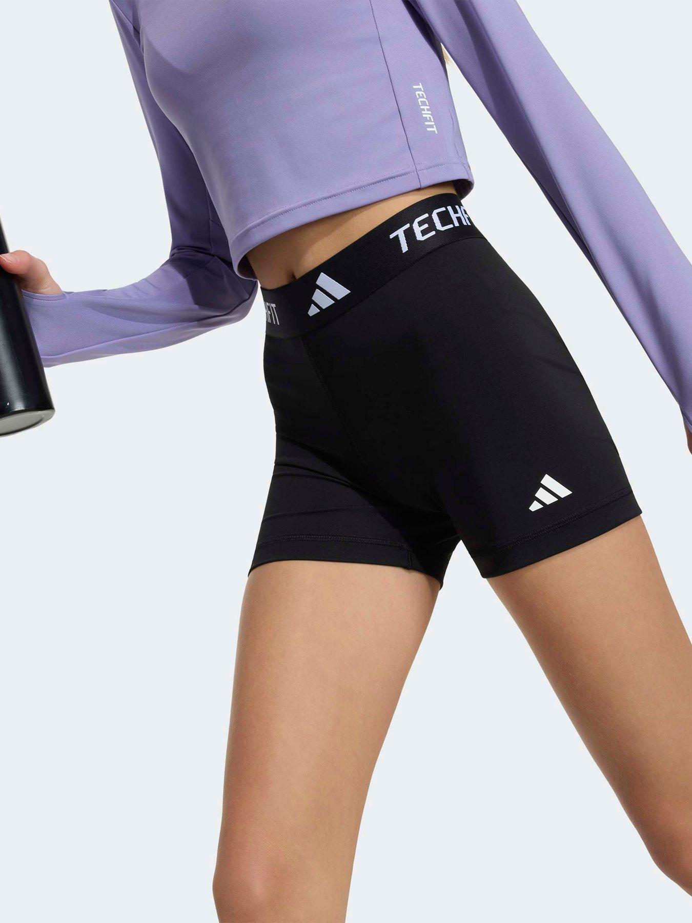 Image 4 of 5 of adidas Junior Girls Training Techfit Tights - Black