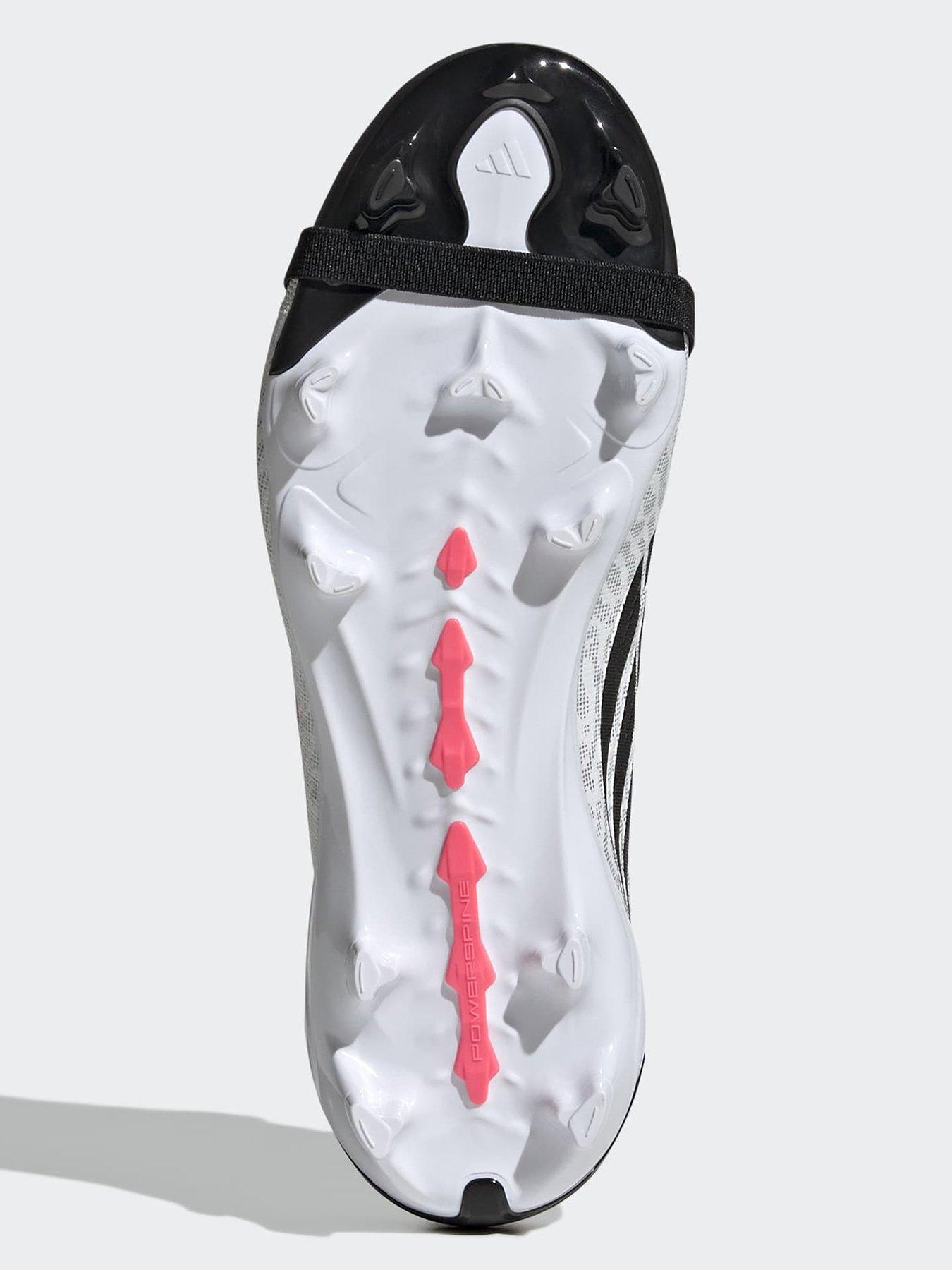 Image 5 of 6 of adidas Junior Predator League Folded Tongue Firm Ground Football Boots - White