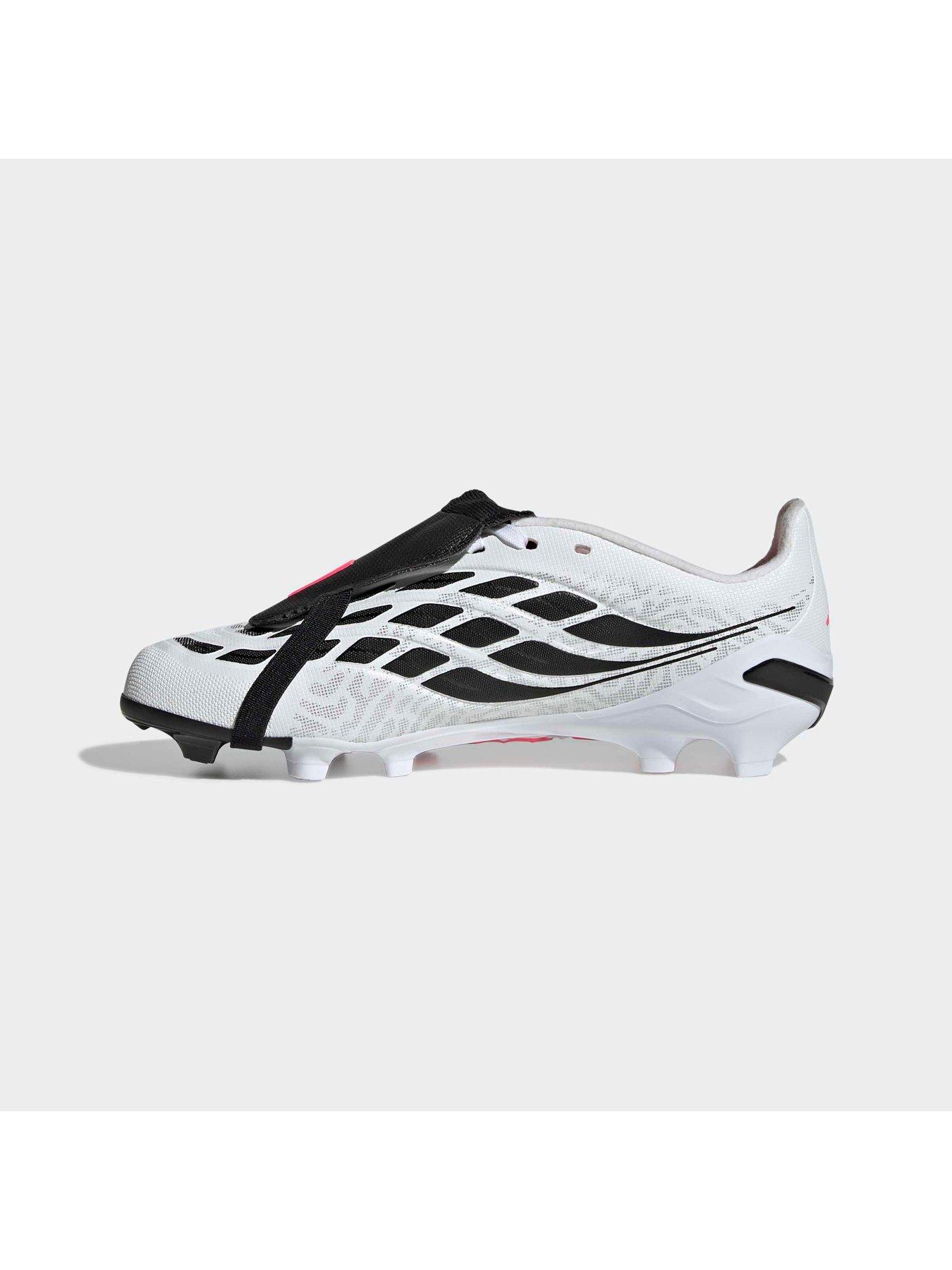 Image 6 of 6 of adidas Junior Predator League Folded Tongue Firm Ground Football Boots - White