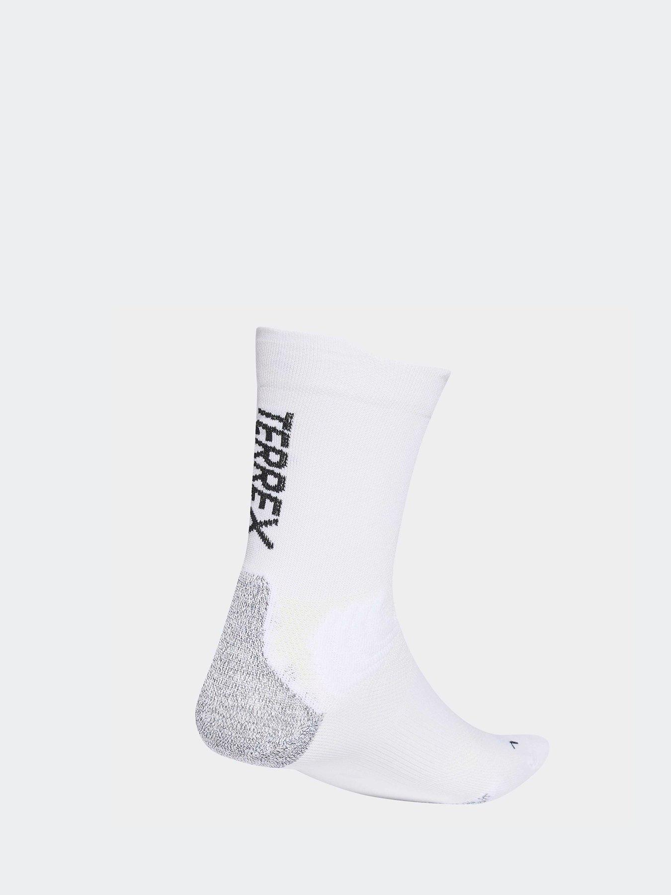 Image 2 of 4 of adidas Terrex Unisex Terrex Xperior Trail Crew Socks - White