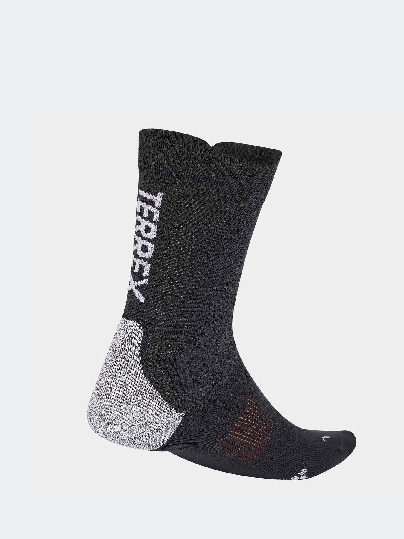 Image 2 of 4 of adidas Terrex Unisex Terrex Xperior CLIMACOOL Trail Crew Socks - White / Black