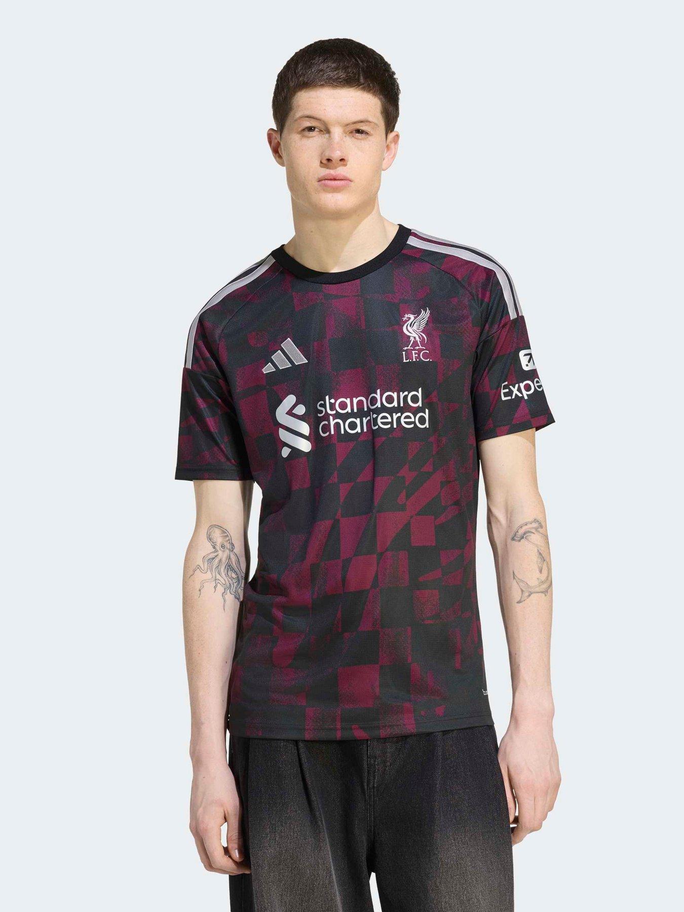 Image 1 of 5 of adidas Mens Liverpool Fc 26/27 Third Stadium Replica Shirt - Black