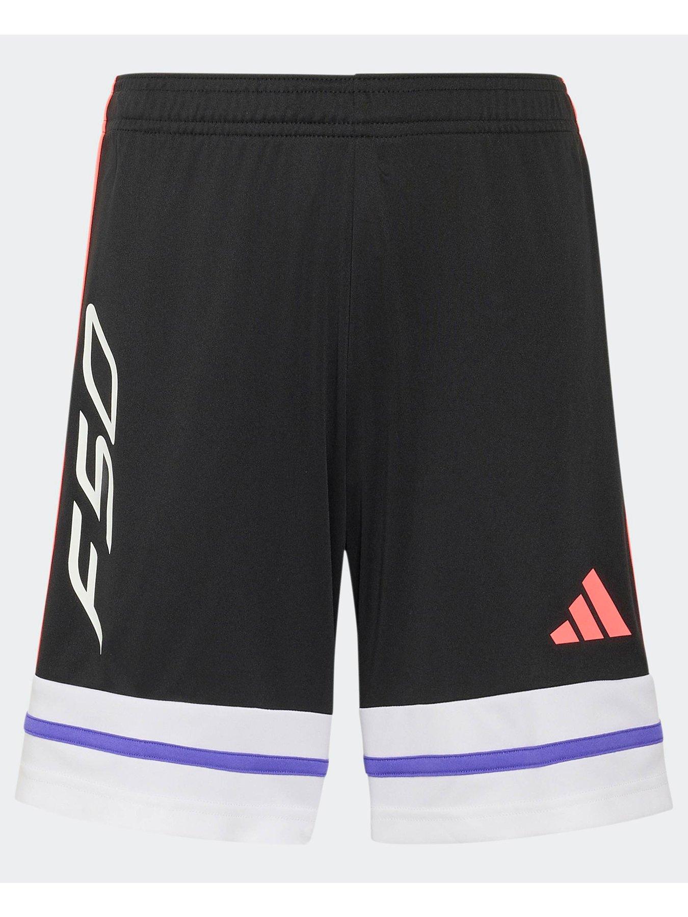 Image 1 of 1 of adidas Junior Football F50 Shorts - Black