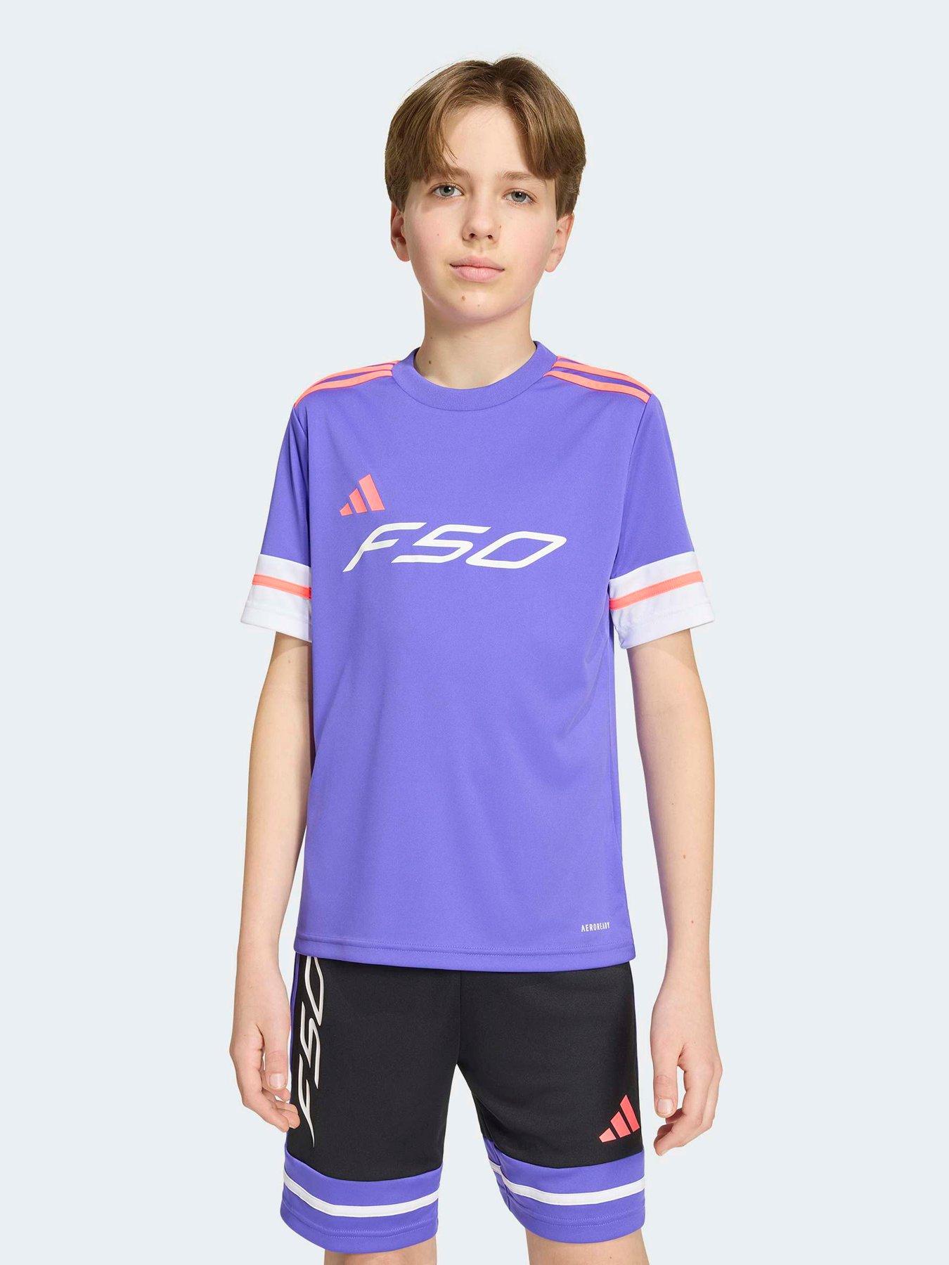 adidas Junior Football F50 Jersey - Purple