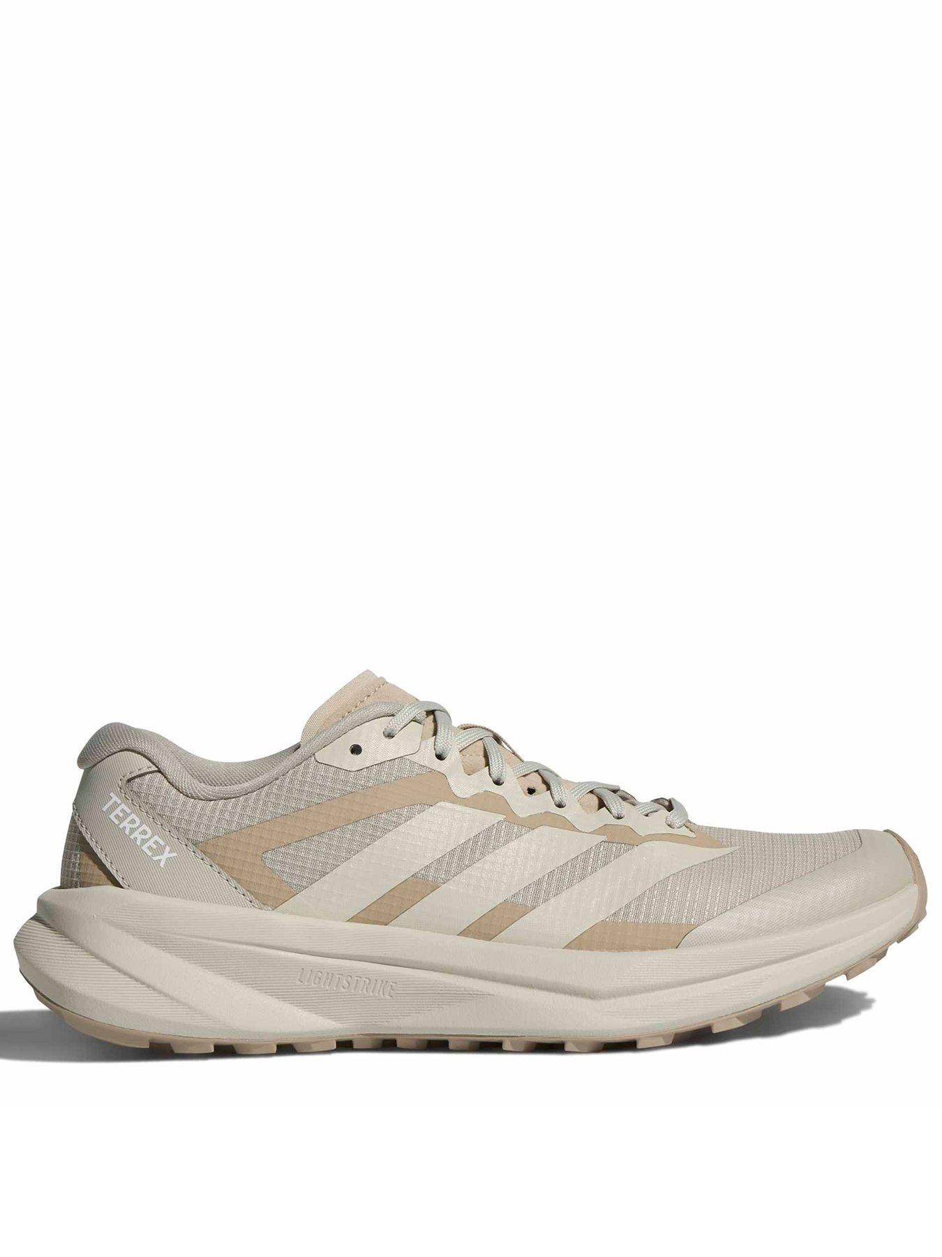 adidas Terrex Womens Trail Running Agravic Lite Trainers - Beige