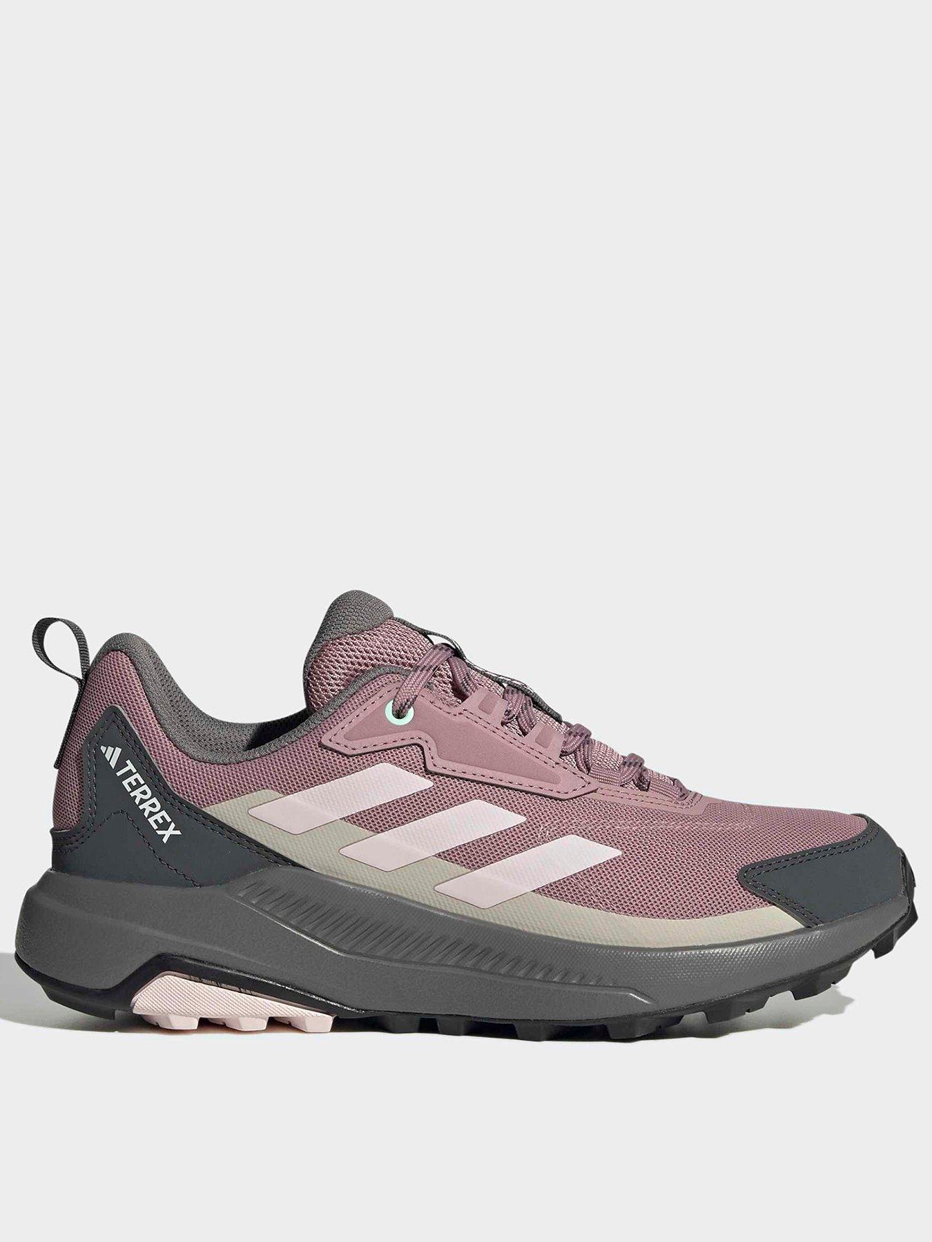 adidas Terrex Womens Anylander Hiking Shoes - Purple