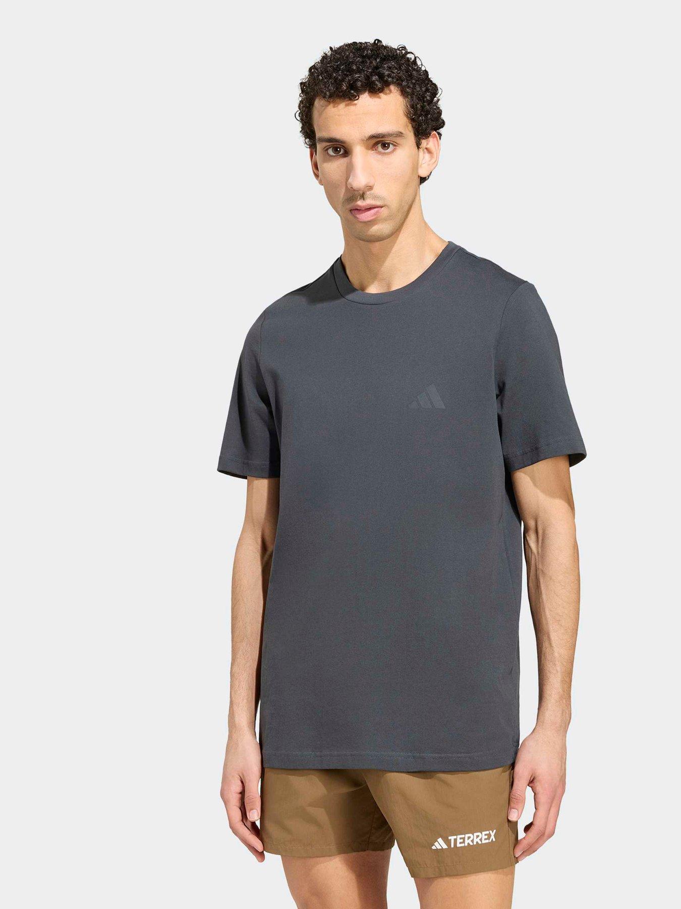 Image 1 of 5 of adidas Terrex Mens Outdoor Graphic T-Shirt - Black