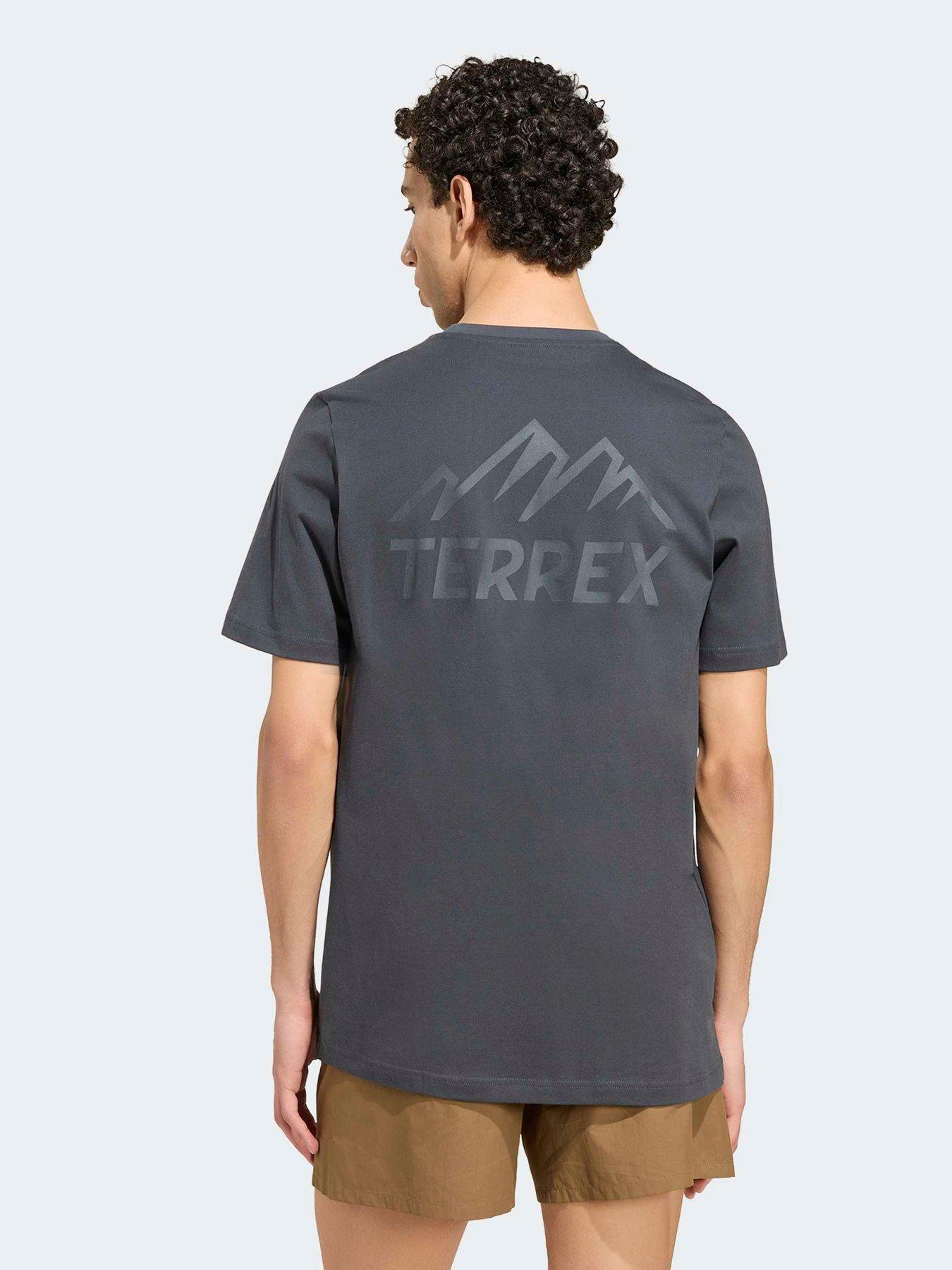 Image 2 of 5 of adidas Terrex Mens Outdoor Graphic T-Shirt - Black