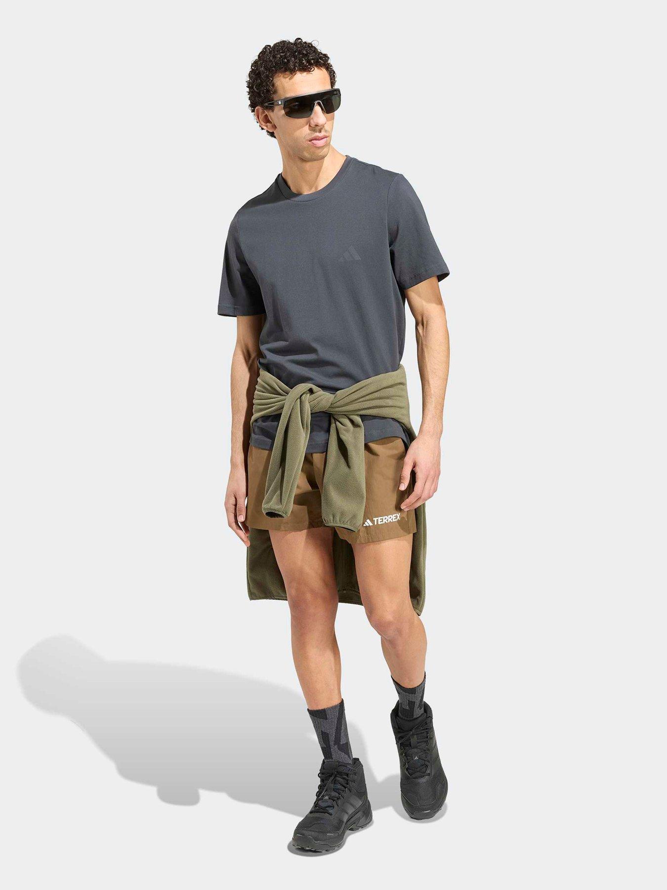 Image 3 of 5 of adidas Terrex Mens Outdoor Graphic T-Shirt - Black
