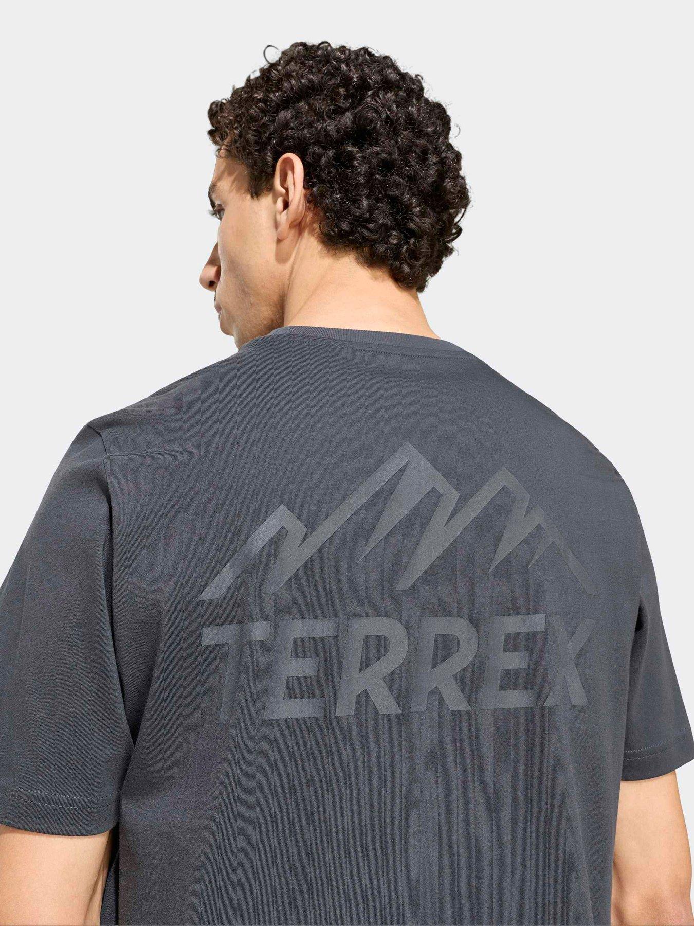Image 5 of 5 of adidas Terrex Mens Outdoor Graphic T-Shirt - Black
