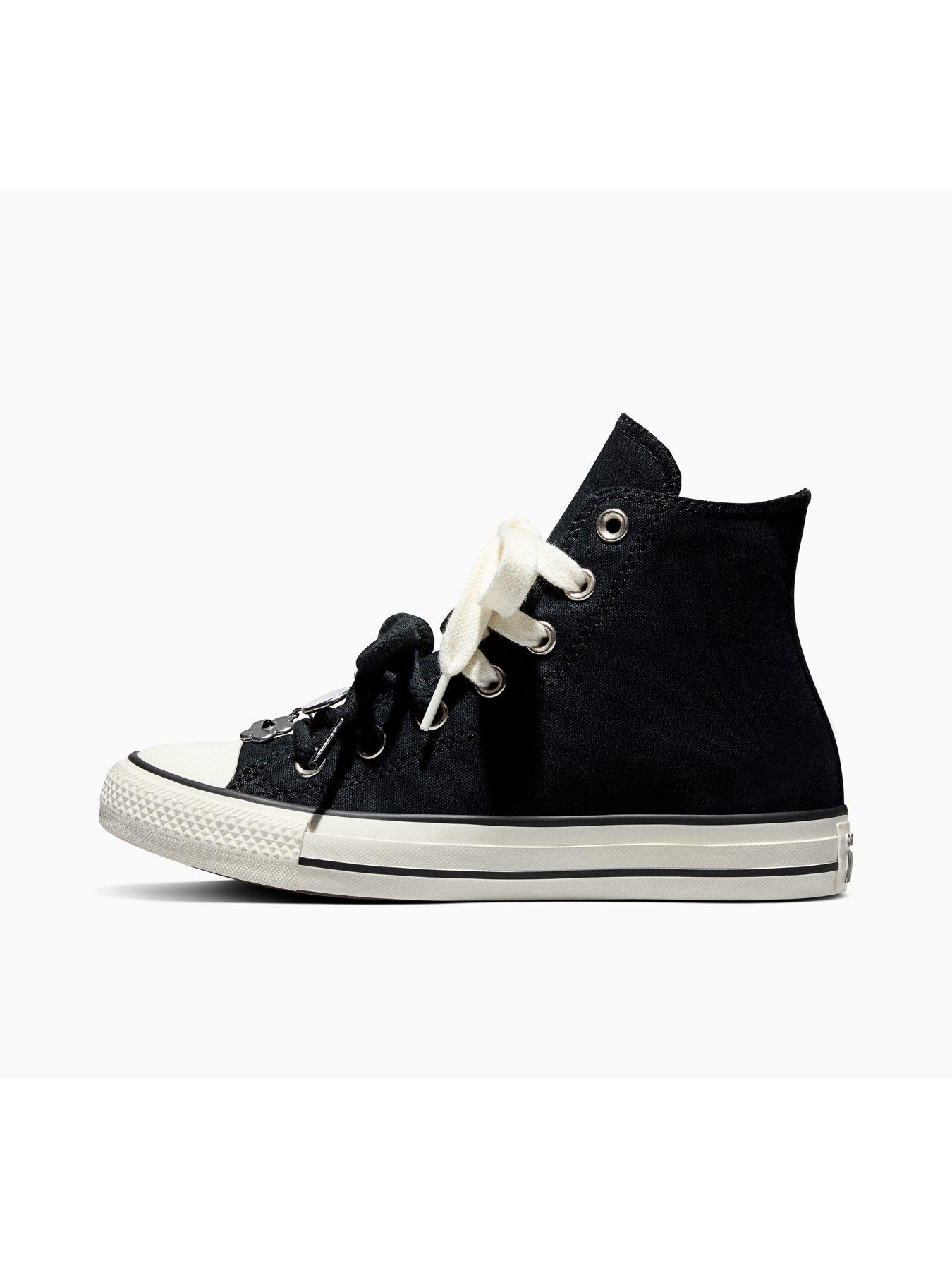 Image 5 of 5 of Converse Womens Chuck Taylor All Star Hi Portable Heirloom Trainers - Black
