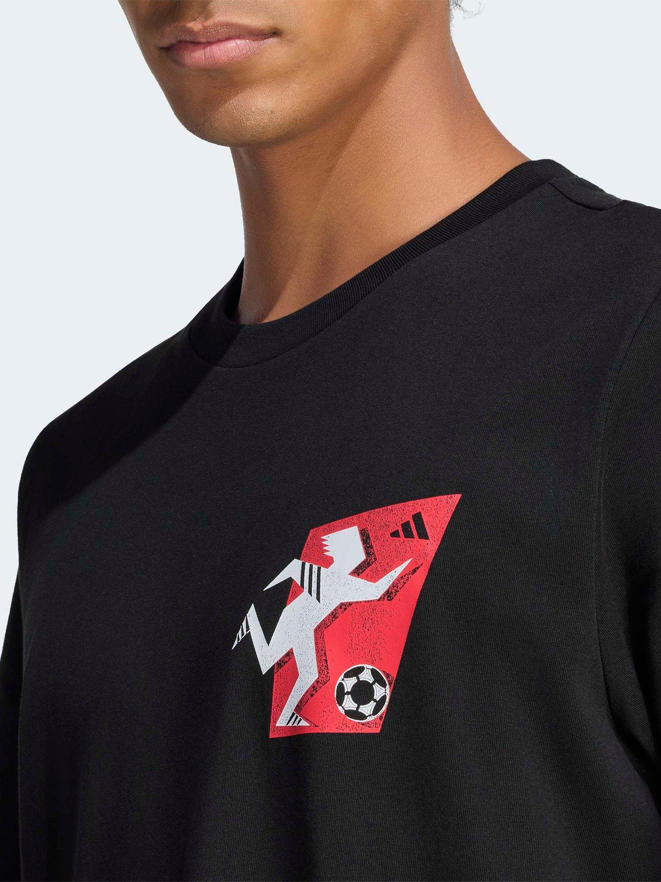 Image 4 of 5 of adidas Mens Predator Graphic T-shirt - Black