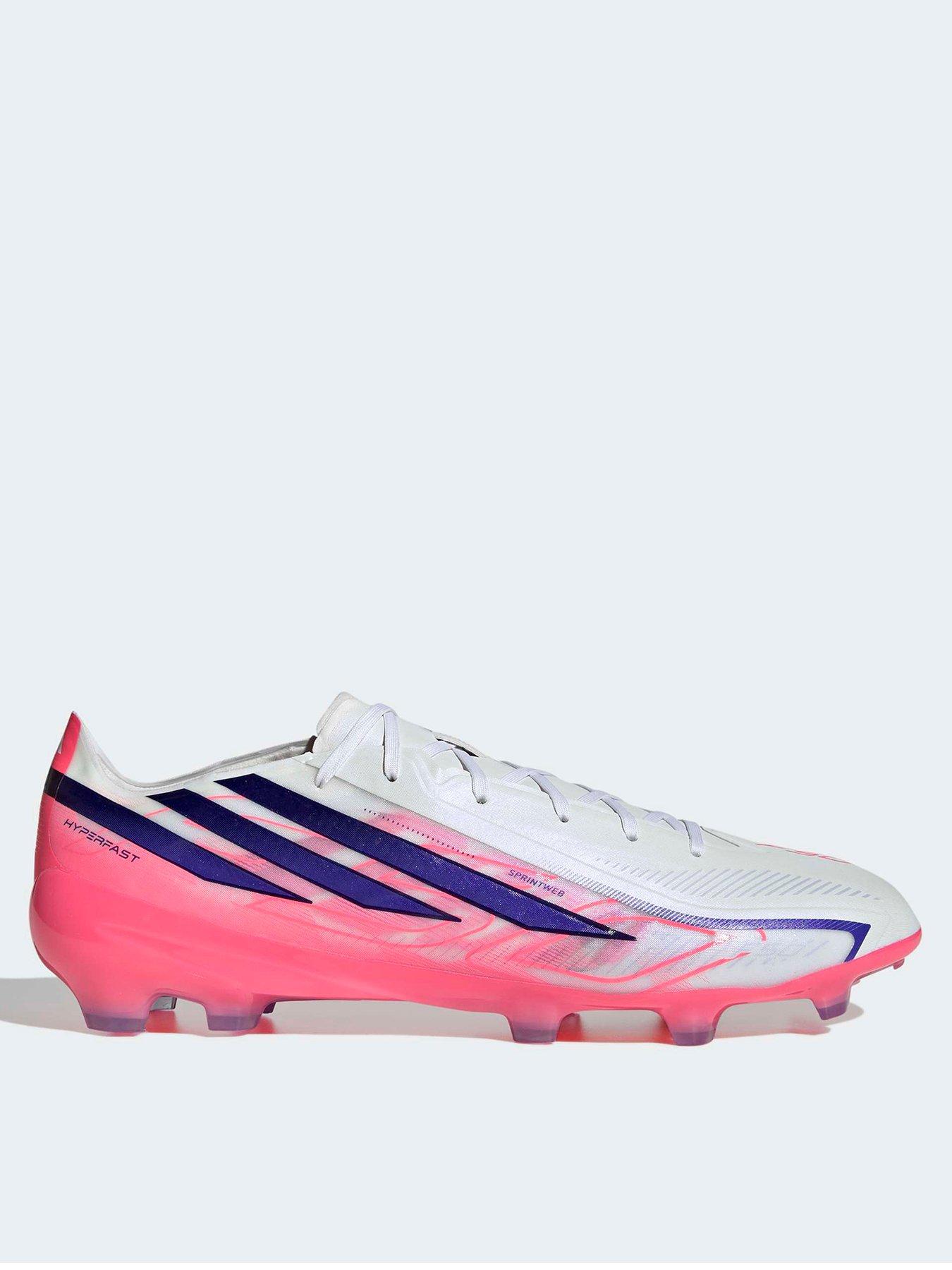 adidas Mens F50 Hyperfast Pro Firm Ground Football Boots - White