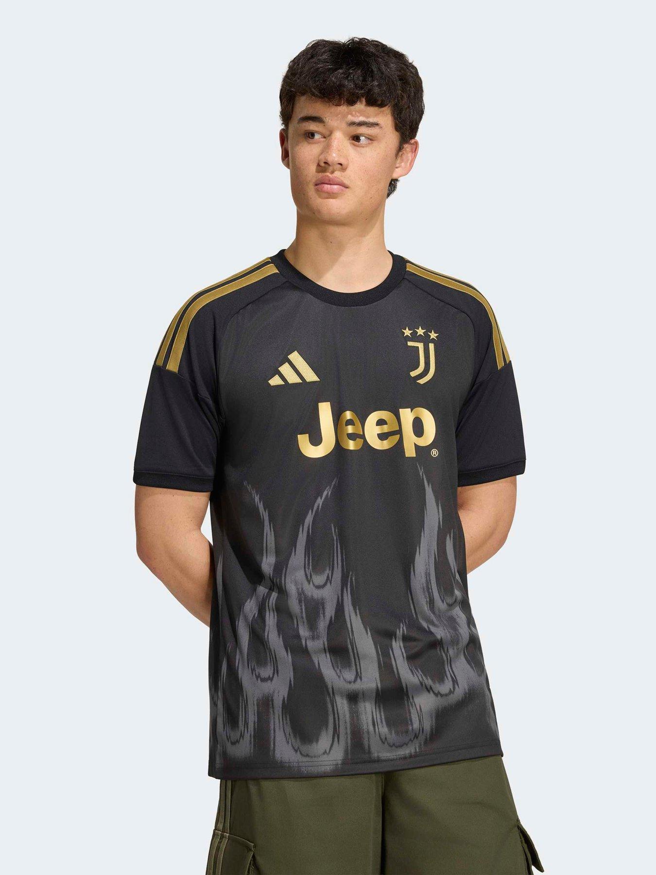 adidas Mens Juventus Fc 26/27 Third Stadium Replica Shirt - Black